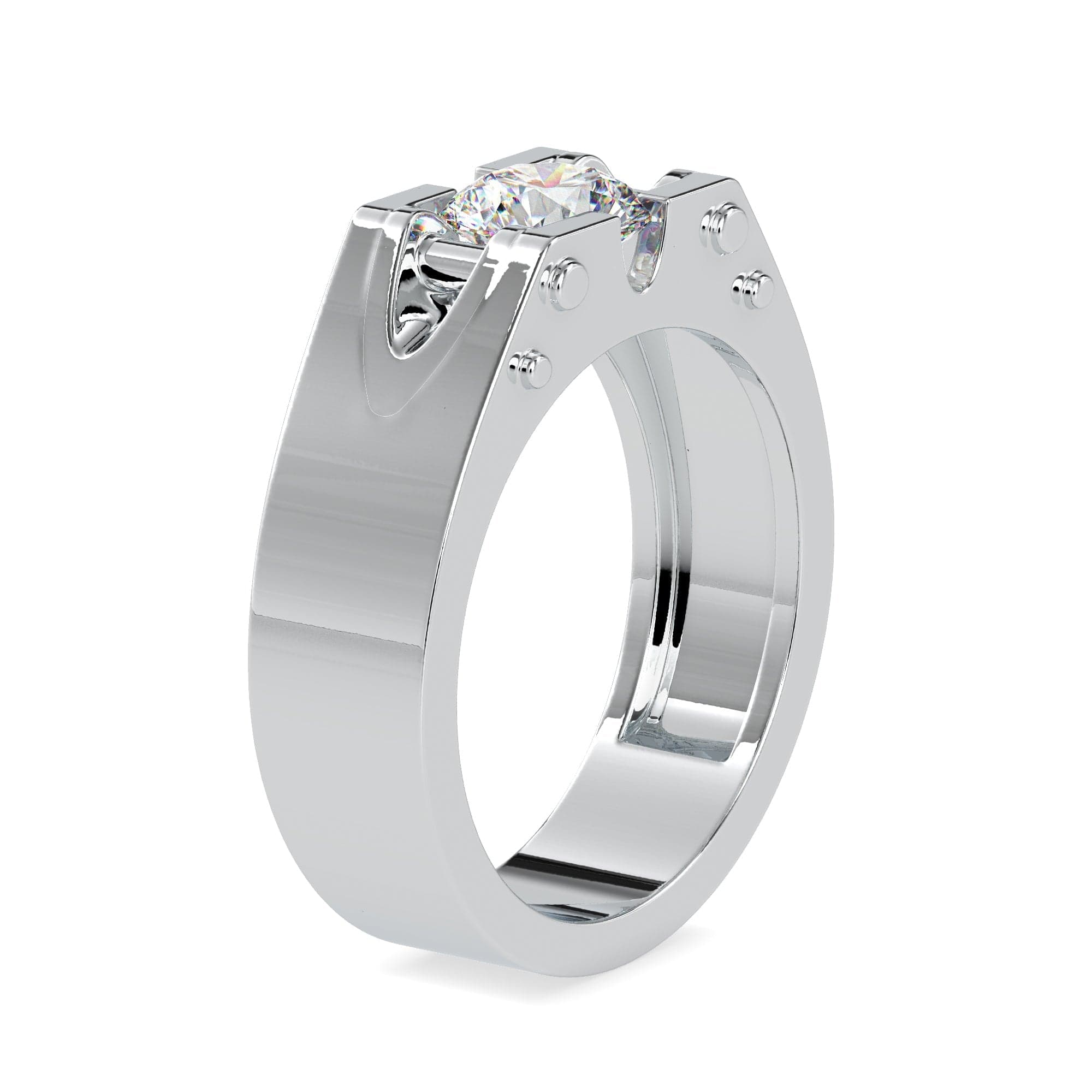 Princess Engagement Men''s Solitaire Diamond Ring at Rs 85000 in Mumbai